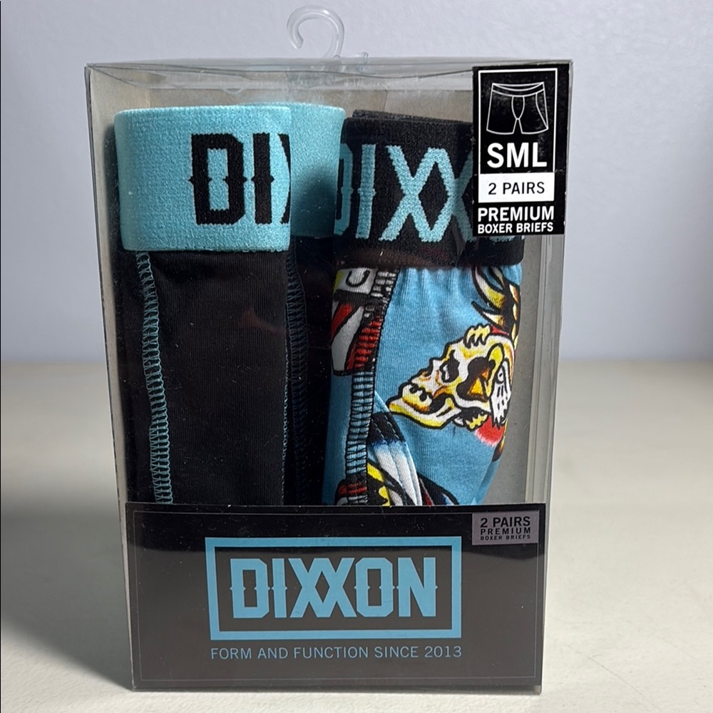 DIXXON Black & Blue Boxer Briefs